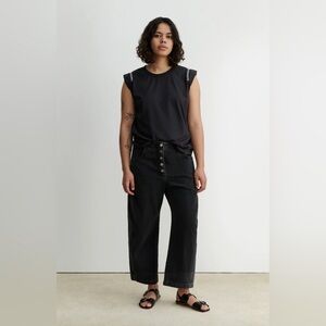 Rachel Comey Elkin Pant, Washed Black Denim, Size 2, New never worn